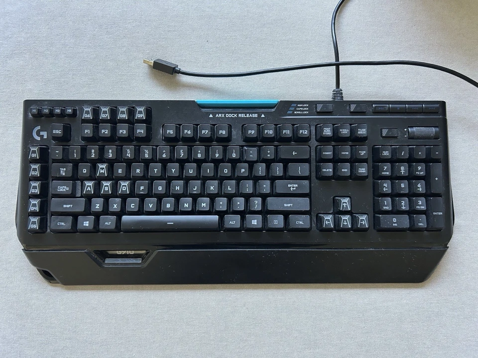 Logitech G910 Orion Spectrum RGB Mechanical Gaming Keyboard - Black - Image 1 of 4