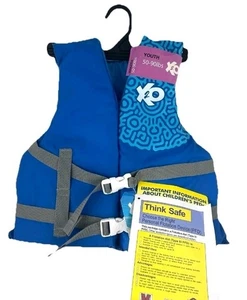 Chalecos salvavidas chaleco preservador tipo III océano azul jóvenes pesca navegación USCG PFD - Imagen 1 de 1