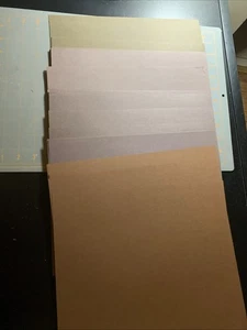 12x12 Scrapbook Paper Mixed Lot 50 Pages Brown - Picture 1 of 4