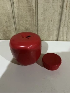 Realistic Apple Shaped Snacking Container With Dip Container - Picture 1 of 5