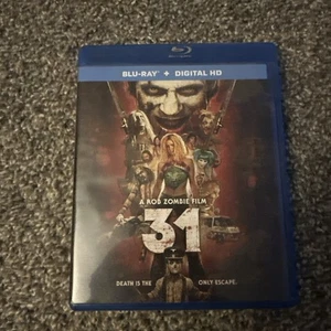 31 Blu-Ray Disc -  2015 Rob Zombie Movie - Malcolm McDowell V6 - Picture 1 of 3