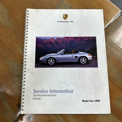 Porsche Service Information Technical Introduction Boxster 1999 Foto 1 de 4