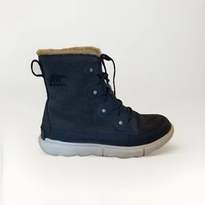 Sorel Explorer II Joan Womens Snow Boot Sz 7.5 Gray Lined Winter Boot 1951631028 - Picture 1 of 7