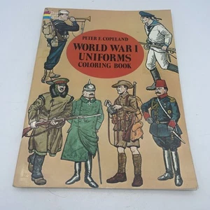 World War I Uniforms Coloring Book - 9780486235790, Peter F Copeland, paperback - Picture 1 of 9