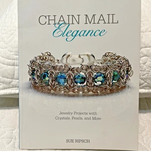 Chain Mail Elegance: Jewelry Projects with Crystals Pearls and More Paperback - Imagen 1 de 3