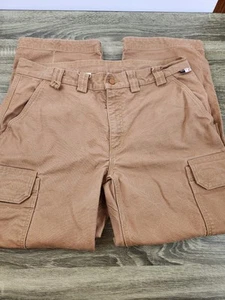 Duluth Trading Co FR Hose Herren 38x30 Feuerwehrhose braun Cat 2 Cargo Canvas - Bild 1 von 11