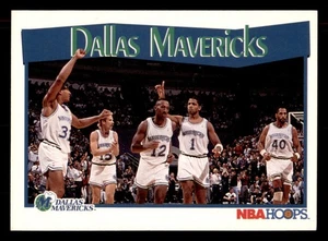 1991 Hoops Dallas Mavericks #279 Dallas Mavericks - Bild 1 von 2