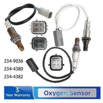 3pcs Oxygen Sensor Up+Down For 2007-2013 Nissan Altima 2.5L L4 w/Calif. 234-9036 - Image 1 of 4