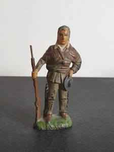 Elastolin Lineol Cowboy Lederstrumpf Trapper Karl May Wildwest Masse 7,50 cm - Bild 1 von 7