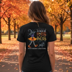 Southern Couture Classic Hocus Pocus Fall T-Shirt - Picture 1 of 9