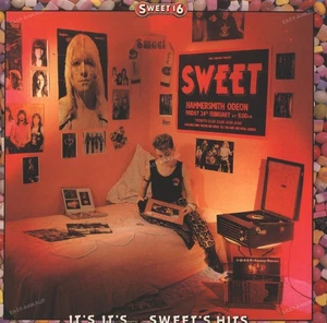 The Sweet - Sweet 16: It's It's....Sweet's Hits UK LP 1984 (VG+) GRAM 16 ' - Picture 1 of 1