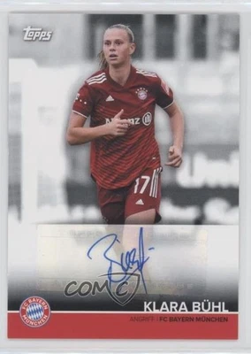 2021 Topps FC Bayern Munchen Team Set Women's Klara Buhl #BWA-KB Rookie Auto RC - Image 1 of 2