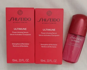 2 Shiseido Ultimune Power Infusing Serum Stärke & Revitalisierung 0,33 Neu im Karton - Bild 1 von 2