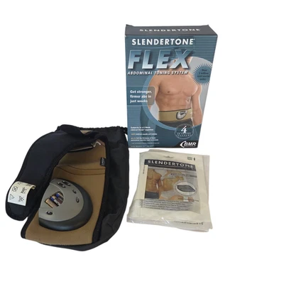 Sistema de tonificação abdominal Slendertone Flex - com caixa e almofadas originais - Imagem 1 de 4