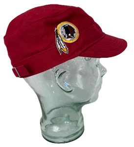 Ropa del equipo de la NFL Washington Redskins Borgoña Algodón Gorra del ejército con correa OSFM Mujeres - Imagen 1 de 7