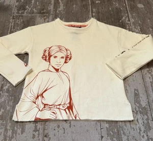 Star Wars Galaxy’s Edge Princess Leia I Am The Rebellion Sweatshirt Girl Medium - Picture 1 of 10