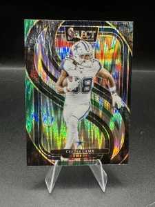 2024 Panini Select CeeDee Lamb #135 - Premier Level Black and Green Shock - Picture 1 of 2