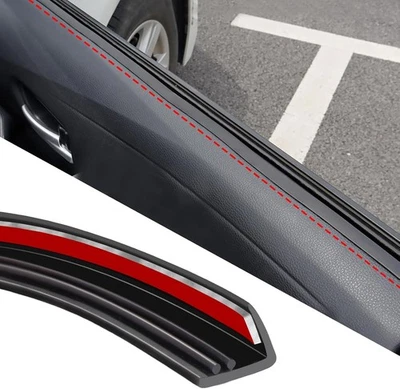 4M V-Shape For Volkswagen Window Edge Moulding Weatherstrip Seal Strip Rubber - Image 1 of 4