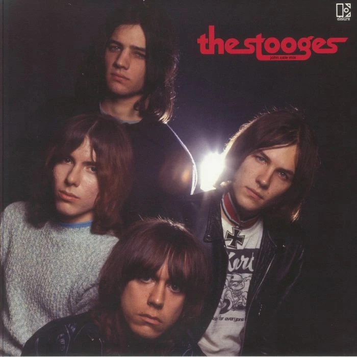 STOOGES, The - The Stooges (John Cale mix) - TRANSLUCENT RUBY RED VINYL LP - Image 1 of 1