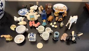 Vintage Miniature Smalls Animals Pottery Dollhouse YOU PICK Buy More Save Ship $ - Picture 1 of 108