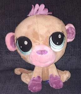 Littlest Pet Shop Plush Monkey Soft Toy 2012 LPS - 21cm - Picture 1 of 3