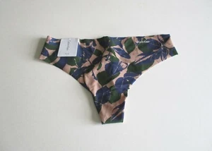 Calvin Klein Printed Invisibles Thong D3507  S, M, L, XL MSRP $12 - $13 NWT - Picture 1 of 44