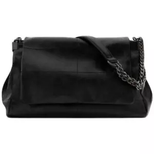 PU Leather Chain Bag Shoulder Bag Crossbody Purse Rock hobo bag Black@ - Picture 1 of 6