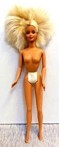 "Muñeca Barbie Mattel cabello rubio cabeza ojos verdes cuerpo 1991 11,5" - Imagen 1 de 6