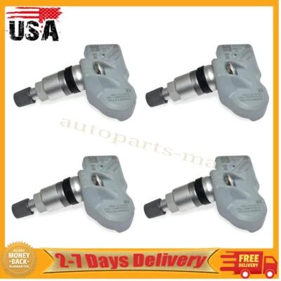 4x Tire Pressure Sensor for Porsche 911 Boxster 718 Cayman Taycan 5Q0907275C - Image 1 of 4