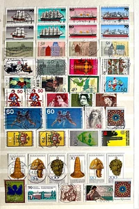 Lot of 44 vintage stamps Germany Deutsche Bundespost  mh* & used nice Lot 40 - Picture 1 of 1