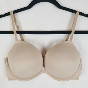 Victoria's Secret Super-Push-up-BH Wear Everywhere PINK 32 C beige fügt Volumen hinzu - Bild 1 von 11