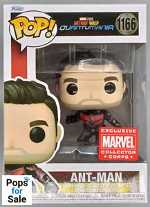 1166 Ant-Man (Unmasked) Marvel Quantumania MCC Funko POP - Picture 1 of 1