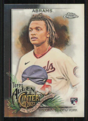 2022 Topps Allen and Ginter Chrome #218 CJ Abrams RC - Image 1 of 2
