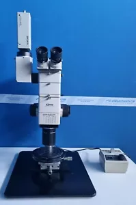Olympus SZH10 Research Stereo Microscope + Sony CCD-IRIS Camera - Picture 1 of 2