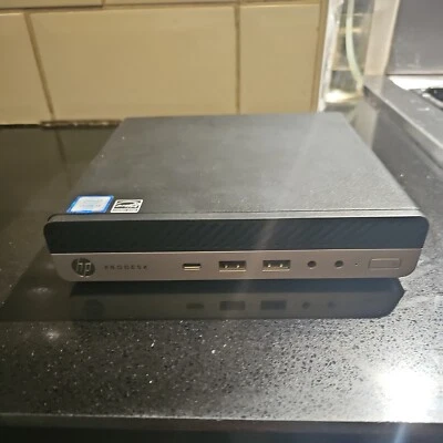 HP ProDesk 600 G3 Mini Intel Core I5 Desktop PC 8gb RAM 500gb HDD Windows 10 Pro - Image 1 of 4