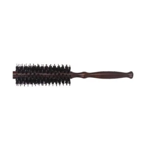 Wood Handle Hairdressing Bristles Curling Hair Comb Brush Hairbrush - Picture 1 of 6