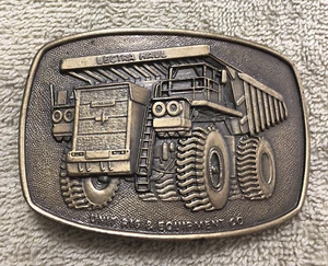 Lectra Haul Belt Buckle Great American Buckles Unit Rig & Equip - Nice - Picture 1 of 7