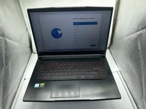 MSI 120Hz RTX 2060 i7-9750H 16GB RAM 756GB SSD Gaming Laptop GF65 Thin - Picture 1 of 4