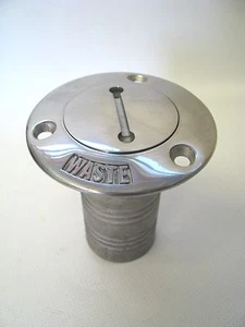 Waste Deck Fill 1-1/2" Hose SS Marked 351323 Sea-Dog Line - Picture 1 of 7