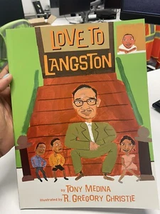 Love to Langston by Medina, Tony Children’s Poetry Book Langston Hughes - Bild 1 von 2