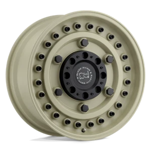 Black Rhino ARMORY 17x8 ET45 5x160 65.07mm DESERT SAND (Load Rated 1542kg) x4 - Picture 1 of 1