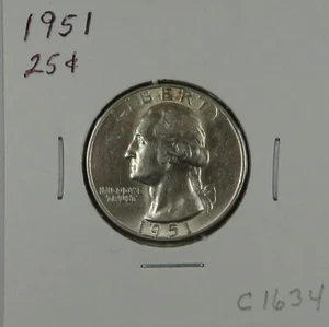 C1634 USA, Silver Quarter, 1951 - Bild 1 von 4