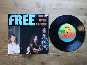 Free All Right Now / Wishing Well Excellent 7" Single Vinyl Record IEP6 - Picture 1 of 2