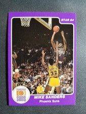 1983-84 Star MIKE SANDERS card # 118