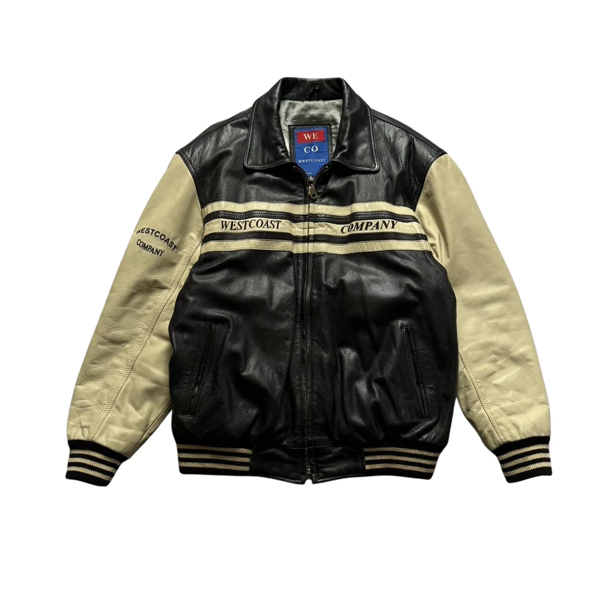 ジャケット・アウター 90s westcoastchoppers racing jacket West Coast Choppers Leather Outer Shell Coats, Jackets & Vests for