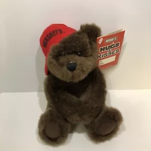 Hershey's Kisses ABBRACCI Marrone ORSACCHIOTTO 7"" Peluche ANIMALE DI PELUCHE Giocattolo Nuovo con Etichette - Foto 1 di 8
