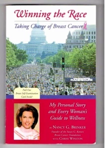 WINNING THE RACE ~ Taking Charge of Breast Cancer ~ NANCY BRINKER - Foto 1 di 2