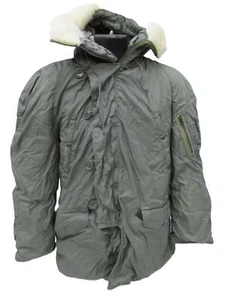USGI MILITARY AIR FORCE JACKET N-3B SNORKEL PARKA N3B COLD WEATHER COAT SMALL 81 - Picture 1 of 15