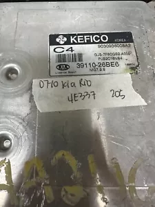 39110-26BE6 Kia Rio 2007-2010 ecm ecu computer - Picture 1 of 4