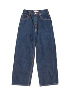 Vintage Wide Leg Denim Jeans Size W25 L25 - Picture 1 of 2